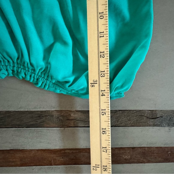 Robin Piccone Aubrey One Piece Bandeau Color Ocean, Sz 14, EUC - Picture 8 of 9